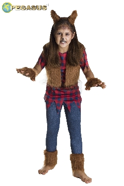 LICANTROPO BAMBINA DI HALLOWEEN